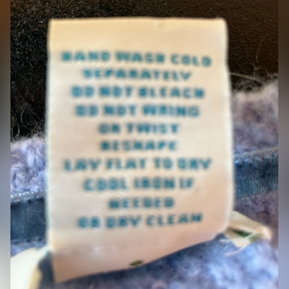 Sundance Cardigan Sweater Women Large Periwinkle Blue - Picture 4 of 4